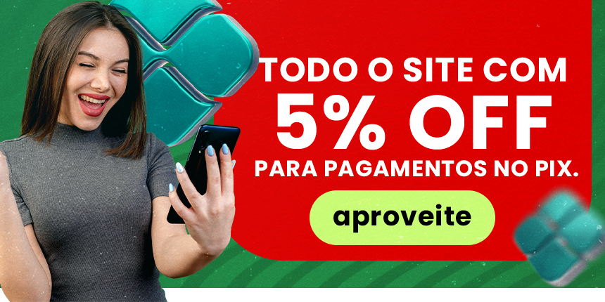 10% OFF NO PIX EM TODO O SITE mobile