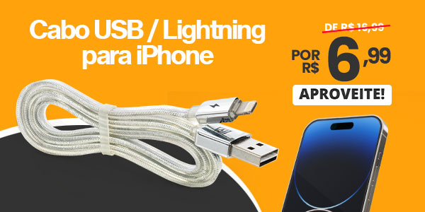 Cabo USB Lightning mobile