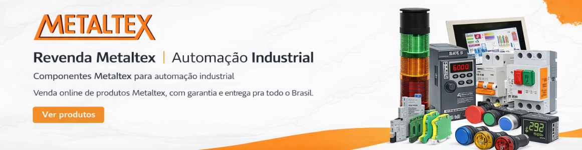Revenda Metaltex em automação industrial com entrega para todo o Brasil
