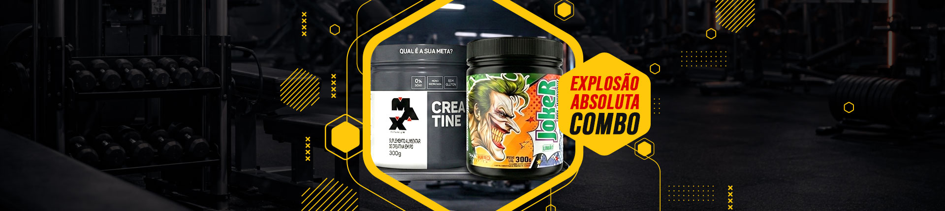 Combo Crea Max + Joker THN