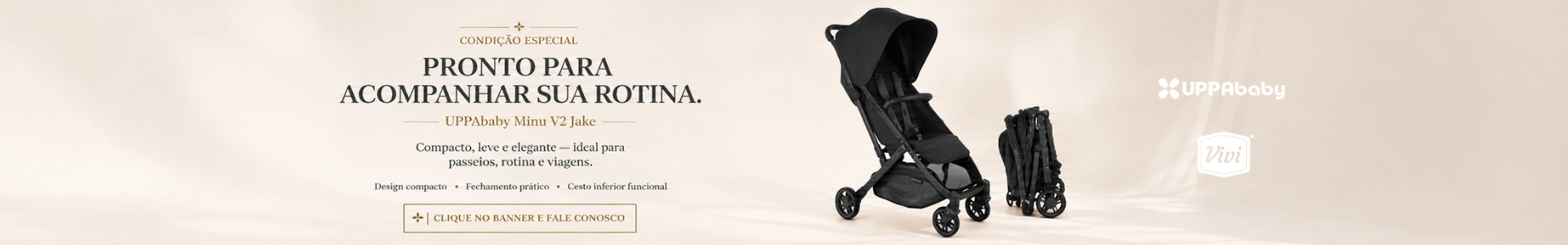 Carrinho De Bebê Minu V2 Jake Uppababy