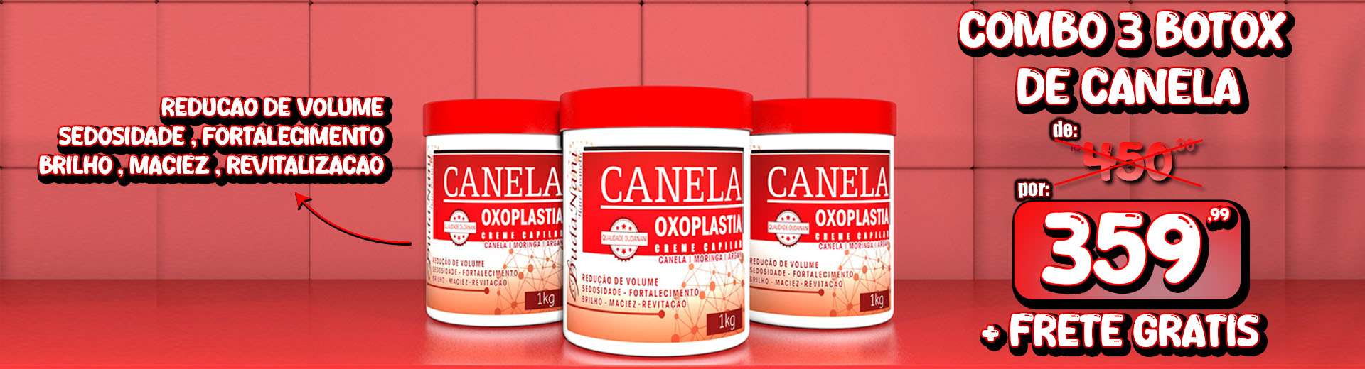 [mobile] Kit 3 botox de canela