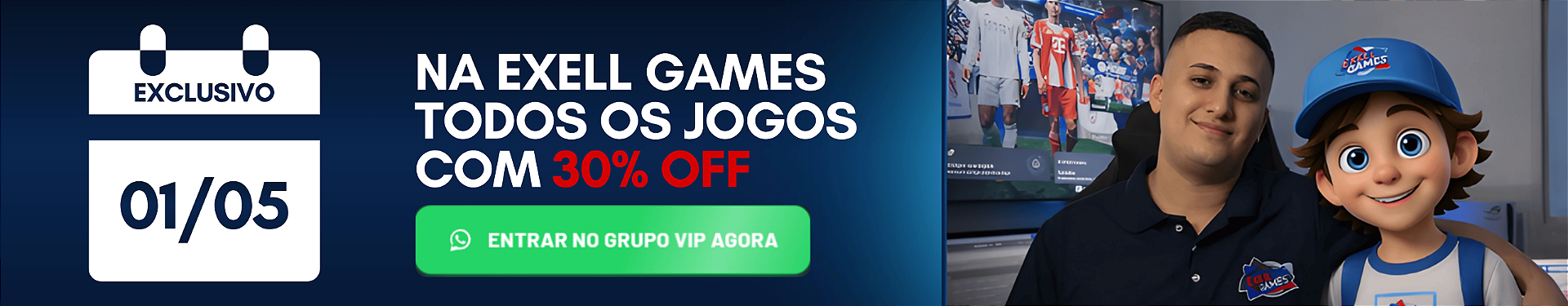 PROMOÇÃO DIA 01/05