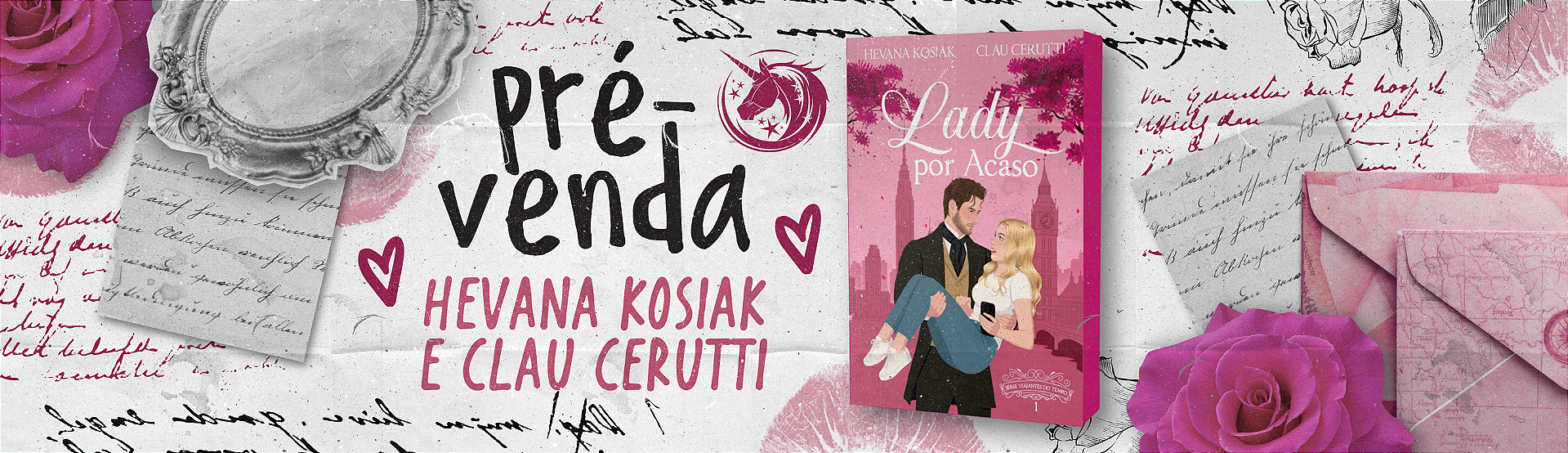 PRÉ-VENDA HEVANA KOSIAK E CLAU CERUTTI