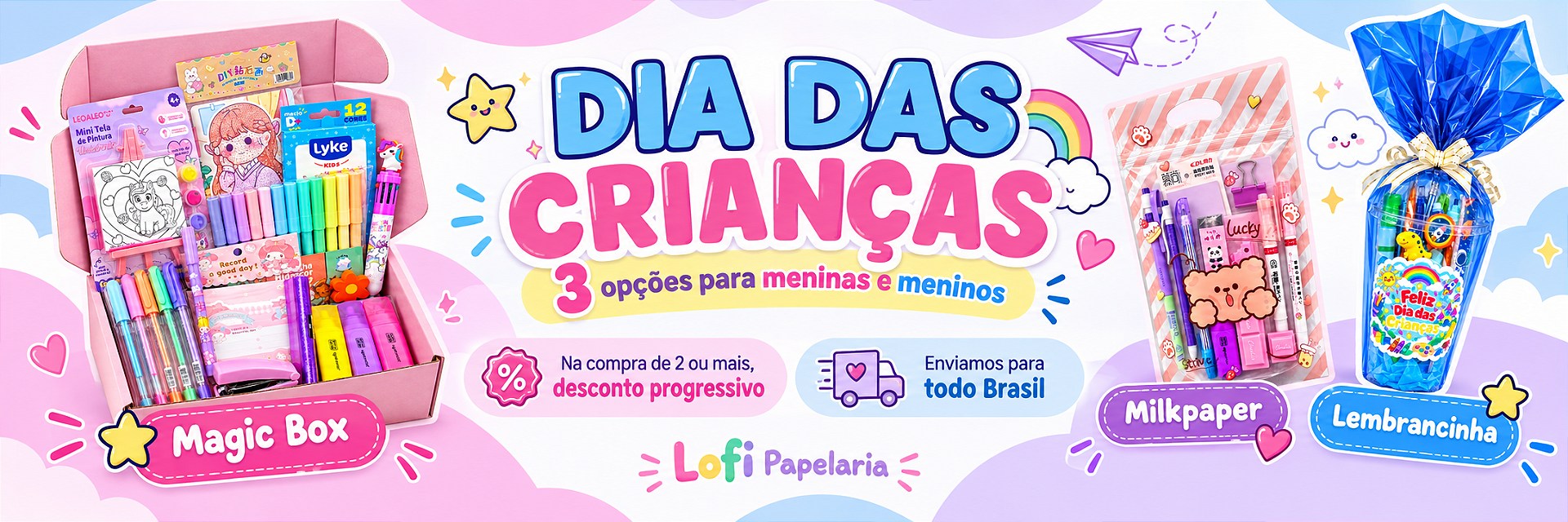 Dia das crianças 2026