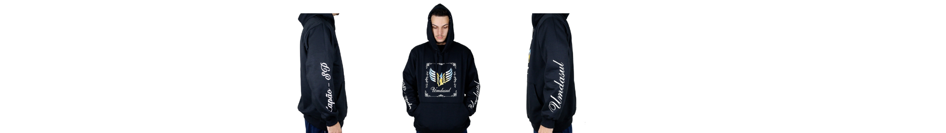 blusa moletom degrade