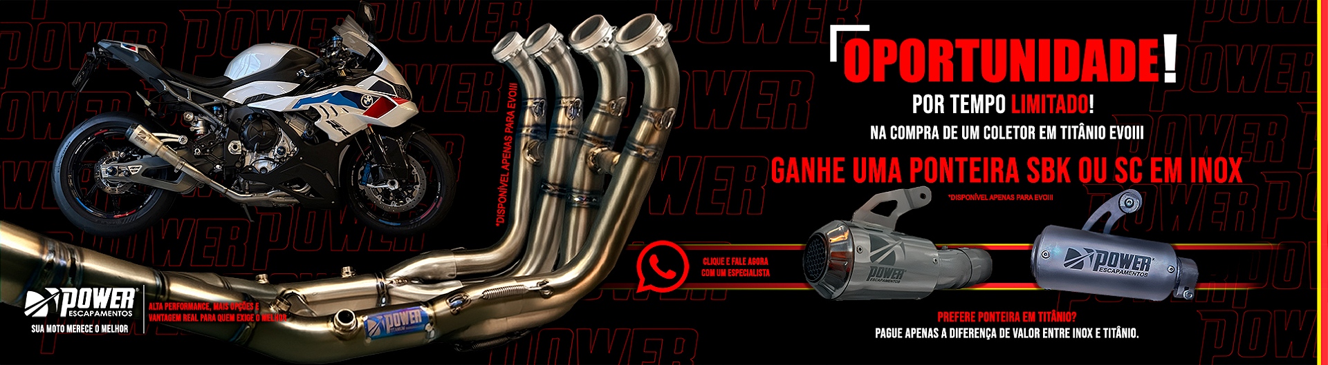 PromoçãoS1000RR PONTEIRA E COLETOR