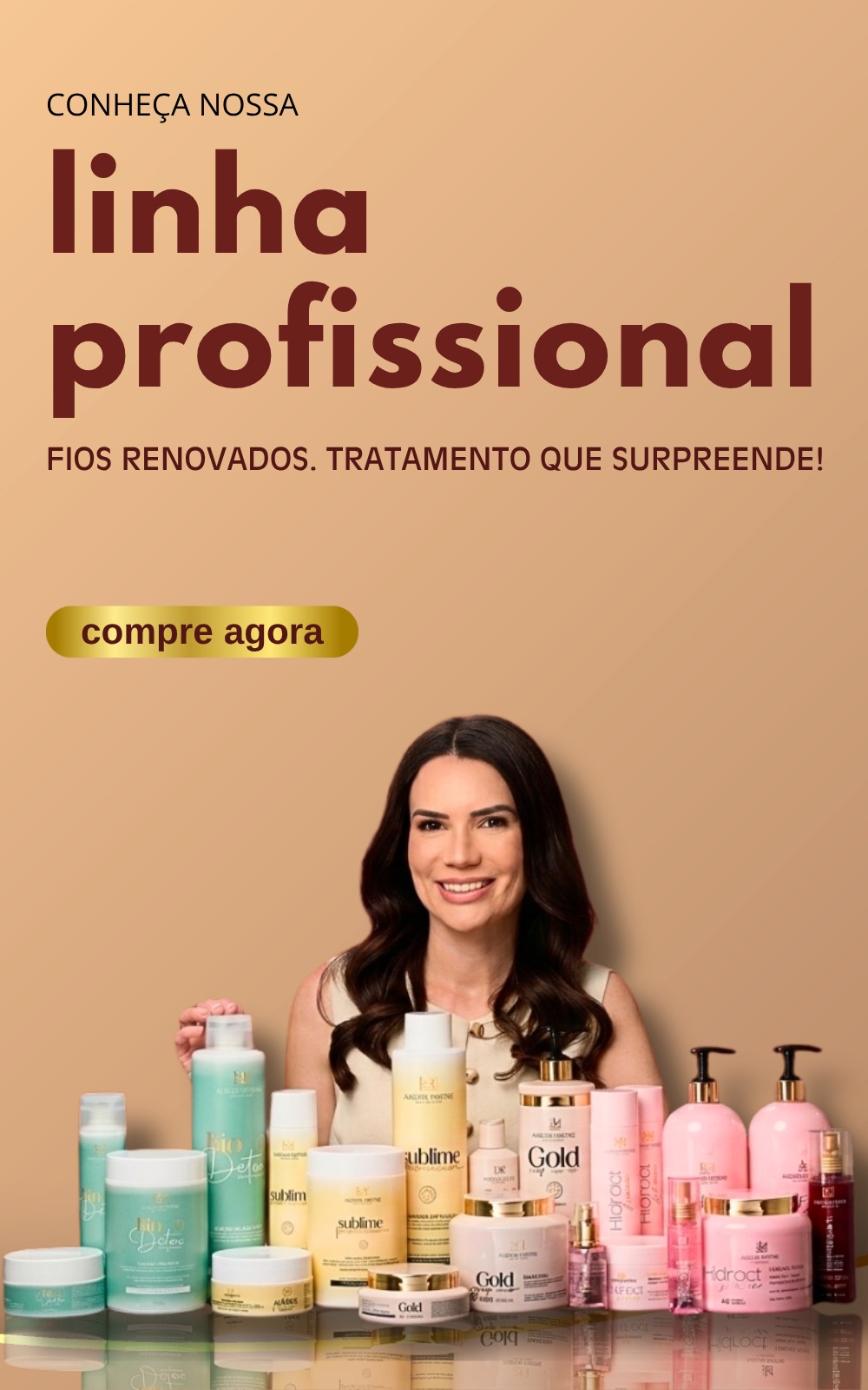 Linha profissional mobile