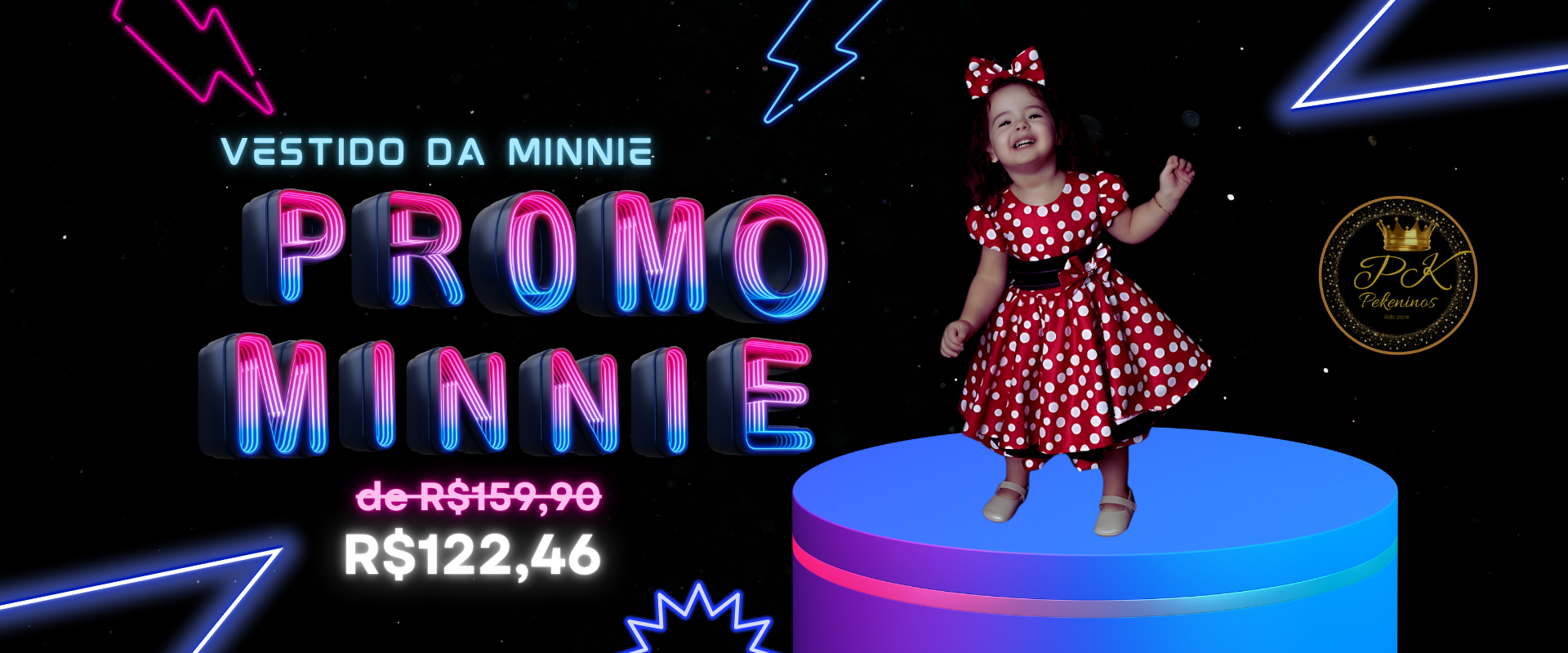 VESTIDO Batizado - BANNER PROMOÇÃO