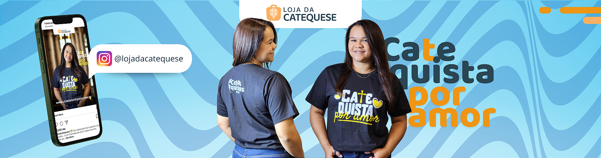 Camiseta Catequista por Amor