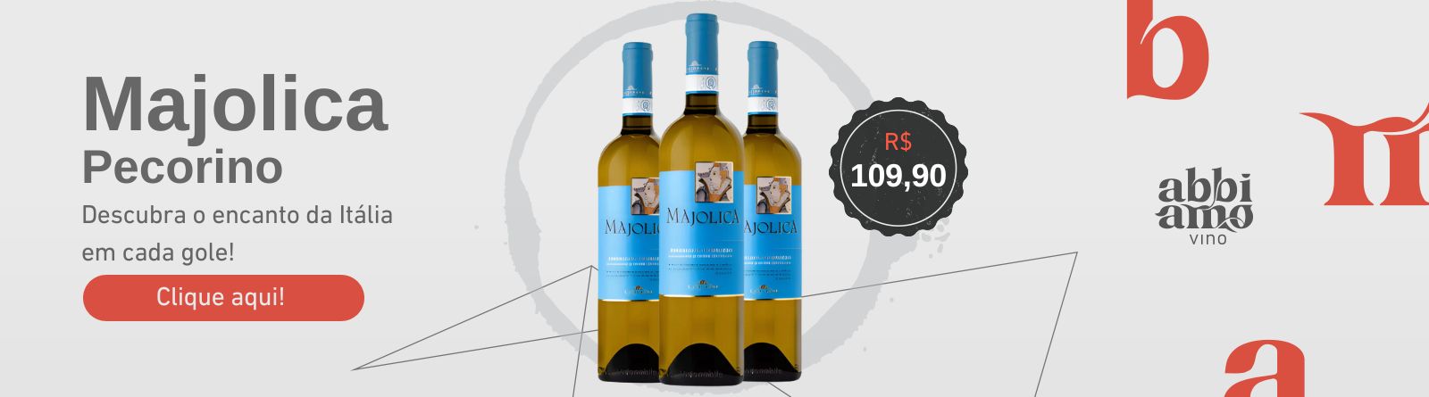 VINHO BRANCO MAJOLICA PECORINO TERRE DI CHIETI IGT 2022