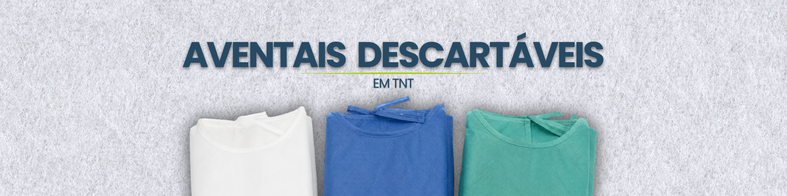 aventais descartáveis