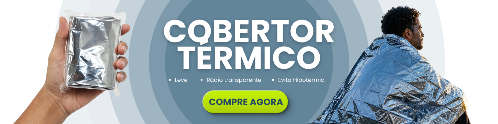 Manta Térmica Cobertor Térmico Aluminizado Isemed