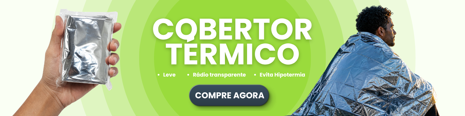 Manta Térmica Cobertor Térmico Aluminizado Isemed