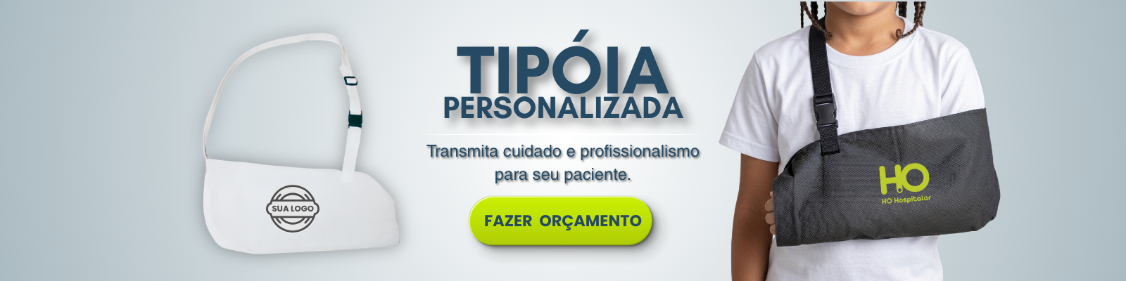Tipóia em TNT DEscartável Personalizada