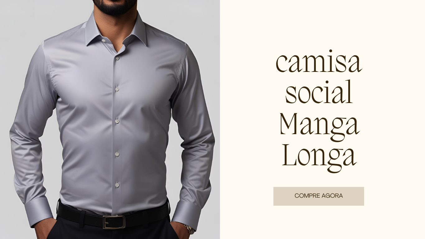 banner camisa Manga Longa
