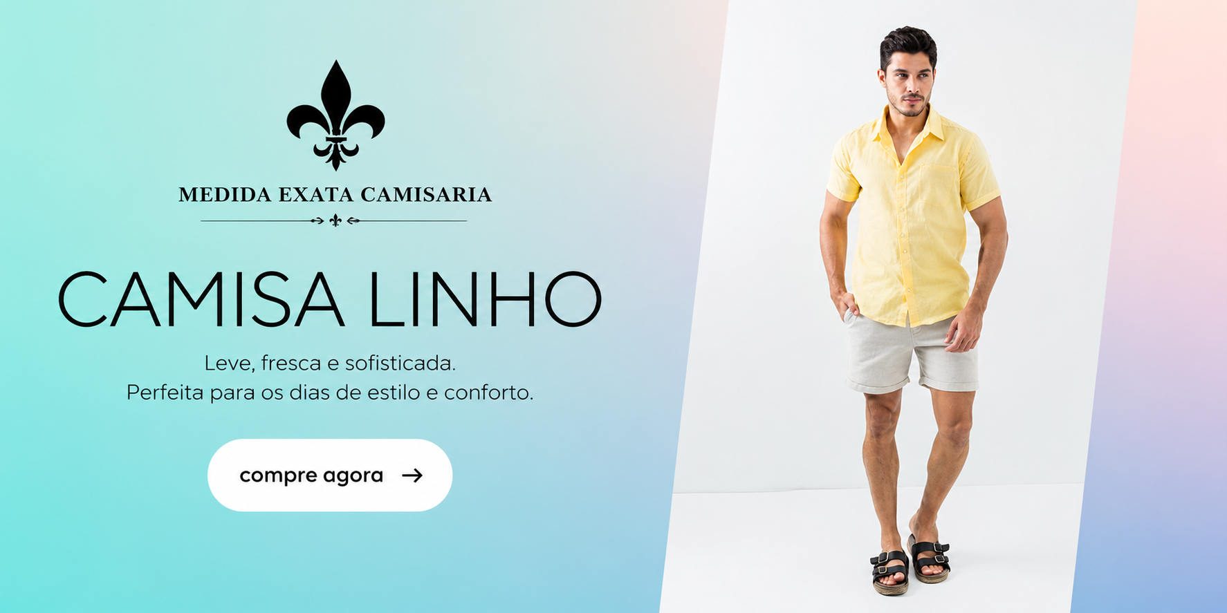 Camisa Linho Lisa
