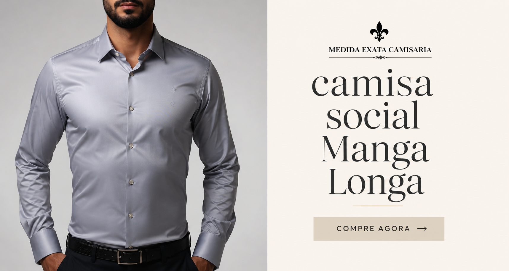 banner camisa Manga Longa