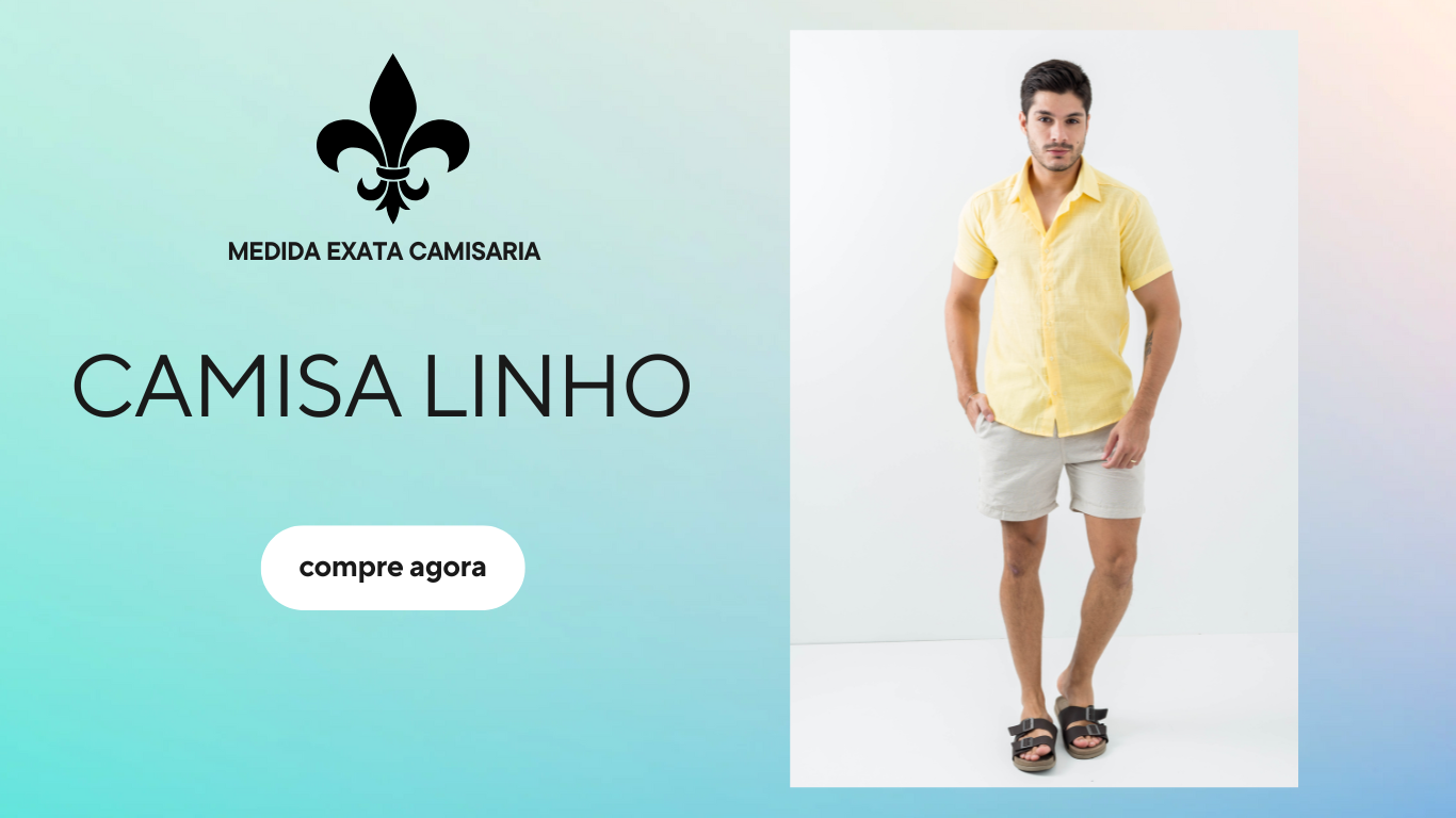 Camisa Linho Lisa