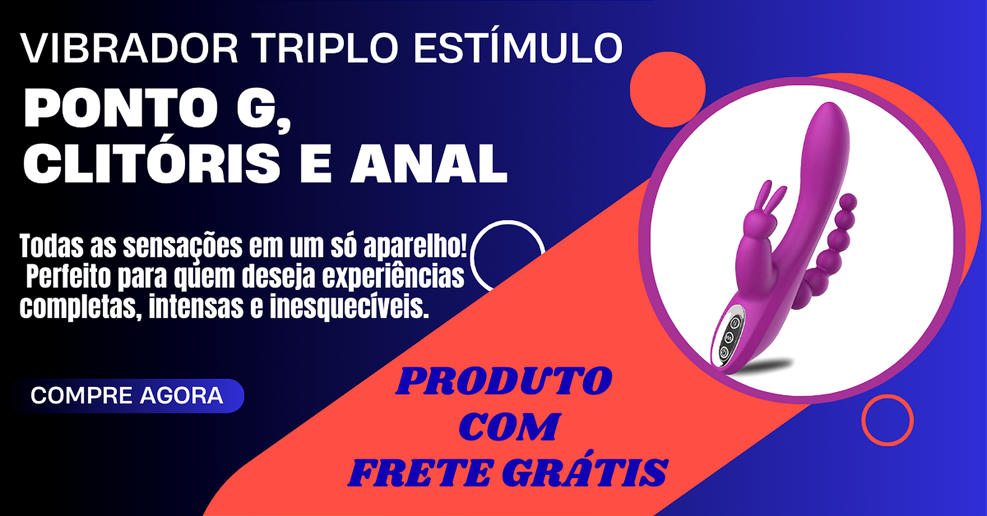 vibrador triplo