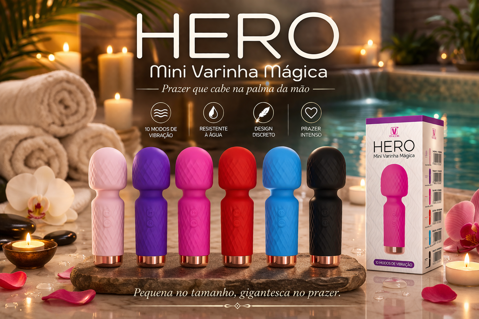 Mini Varinha Mágica Hero