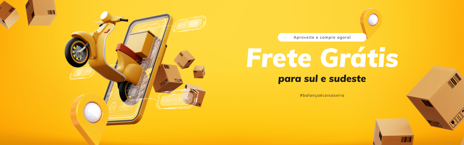 Banner de Frete Gratis
