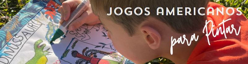 Jogo americano para pintar