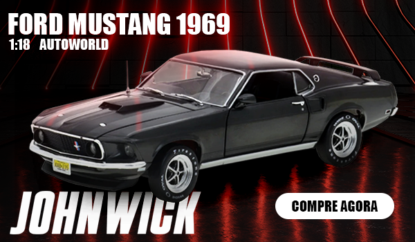 Ford Mustang 1969 John Wick mobile