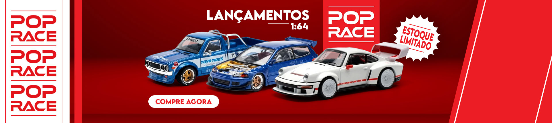 Lançamentos POP RACE