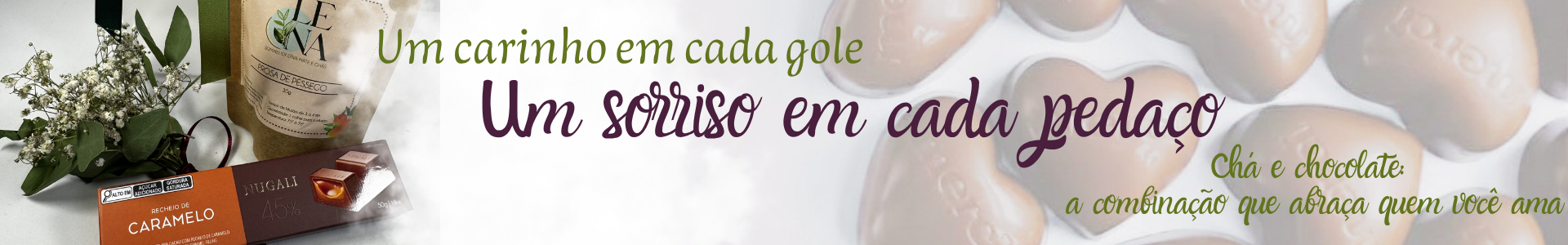 chá e chocolate