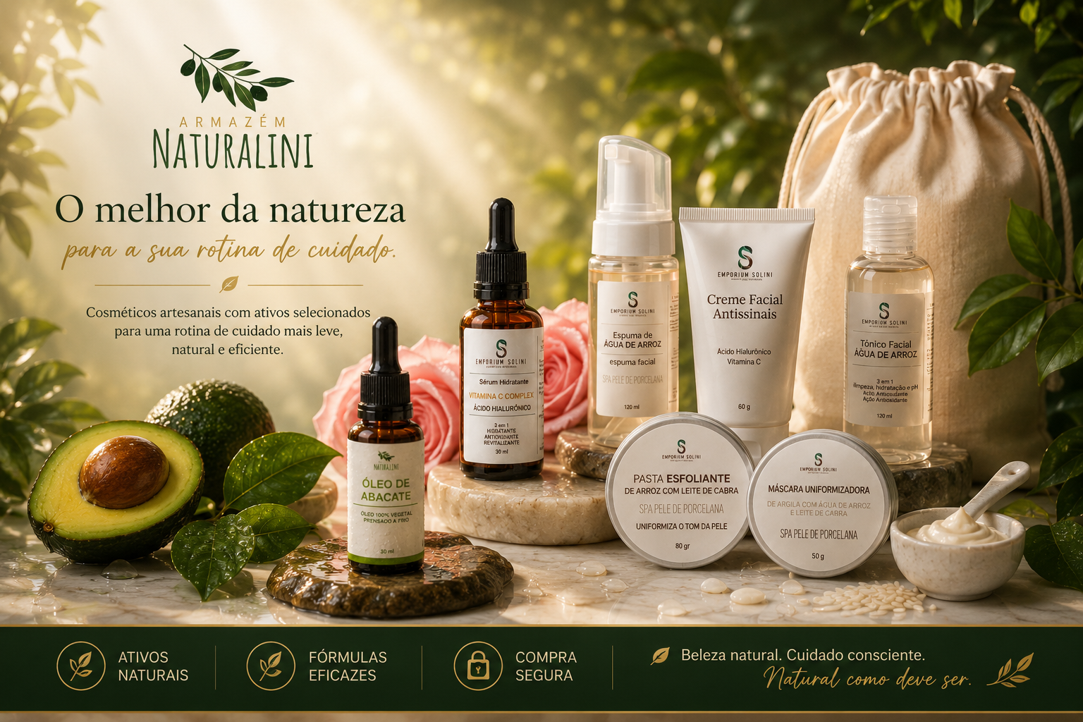 Cosméticos Naturais Naturalini