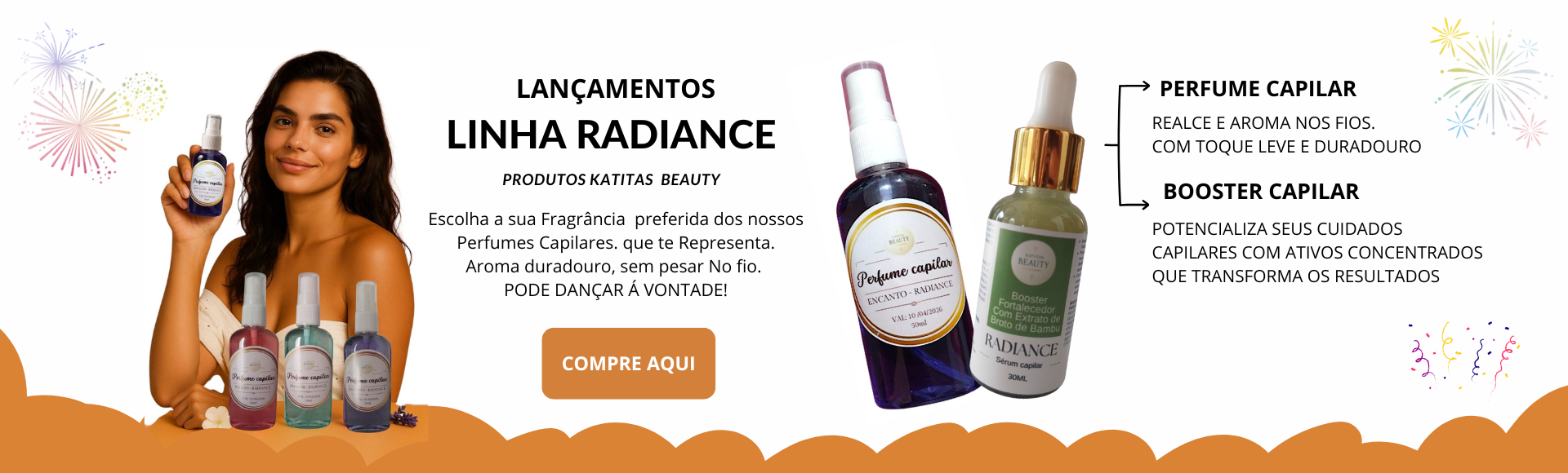 Perfume capilar Encanto Radiance 60ml
