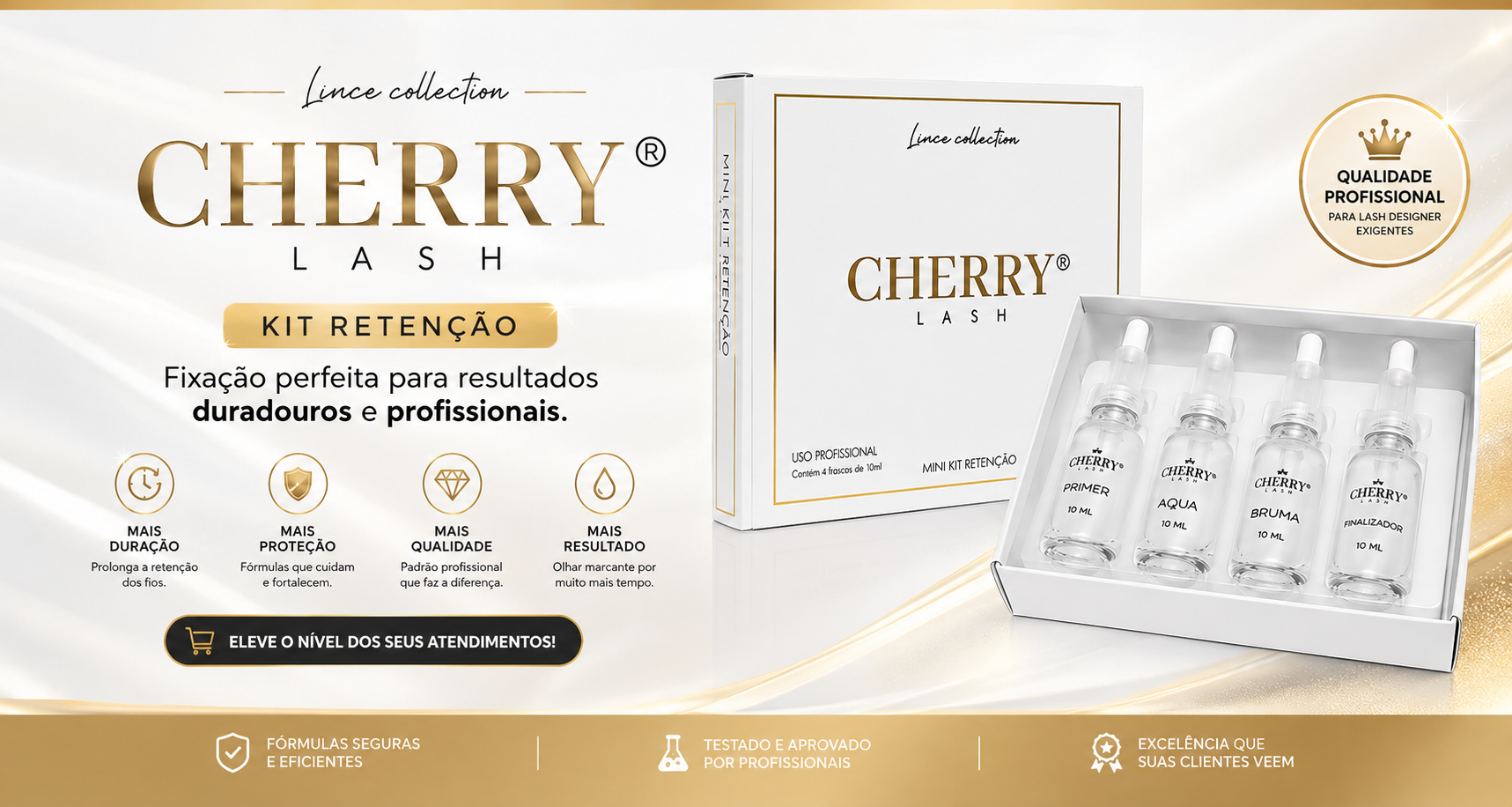 kit retenção cherry