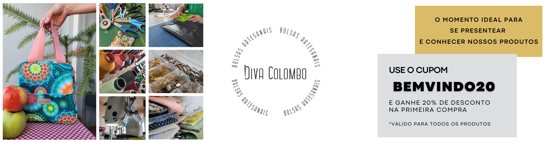 Banner - Primeira compra 20% off