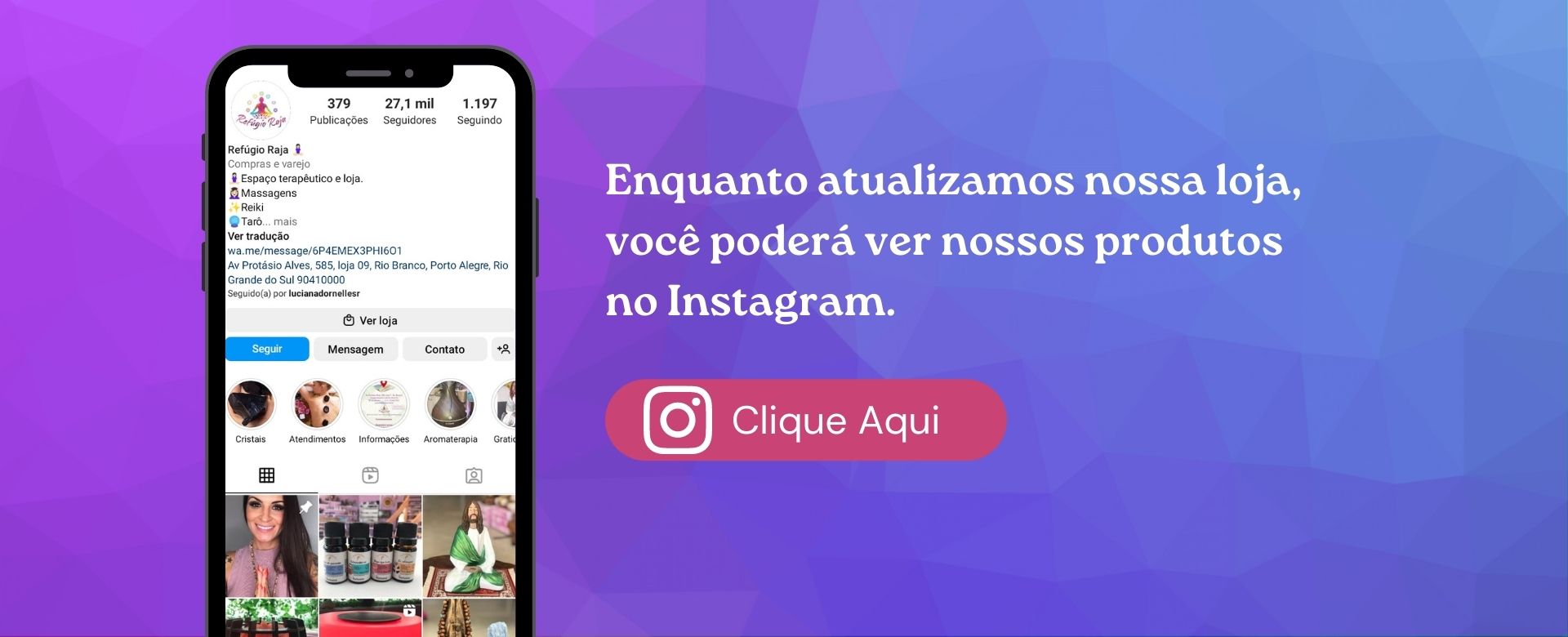 Conheça Nosso Instagram