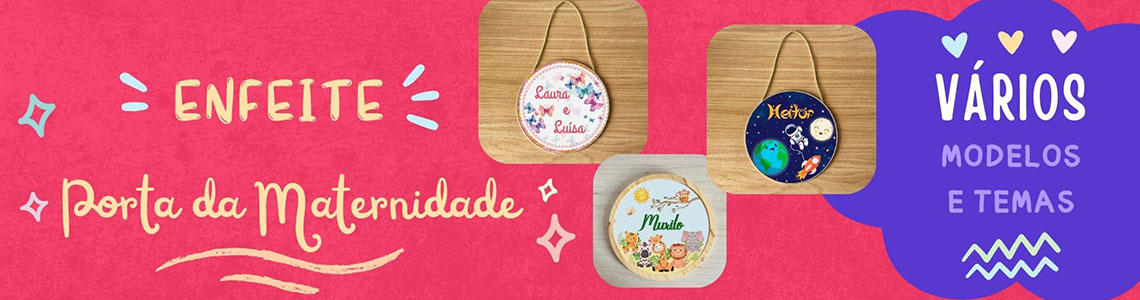 Enfeite Porta da Maternidade