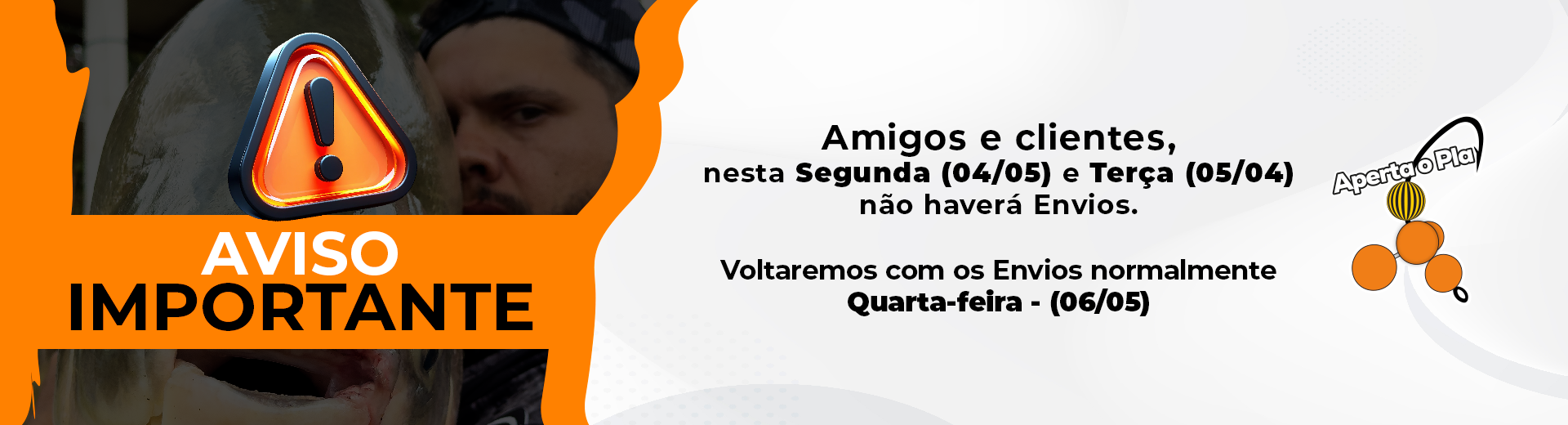 Fullbanner - Aviso