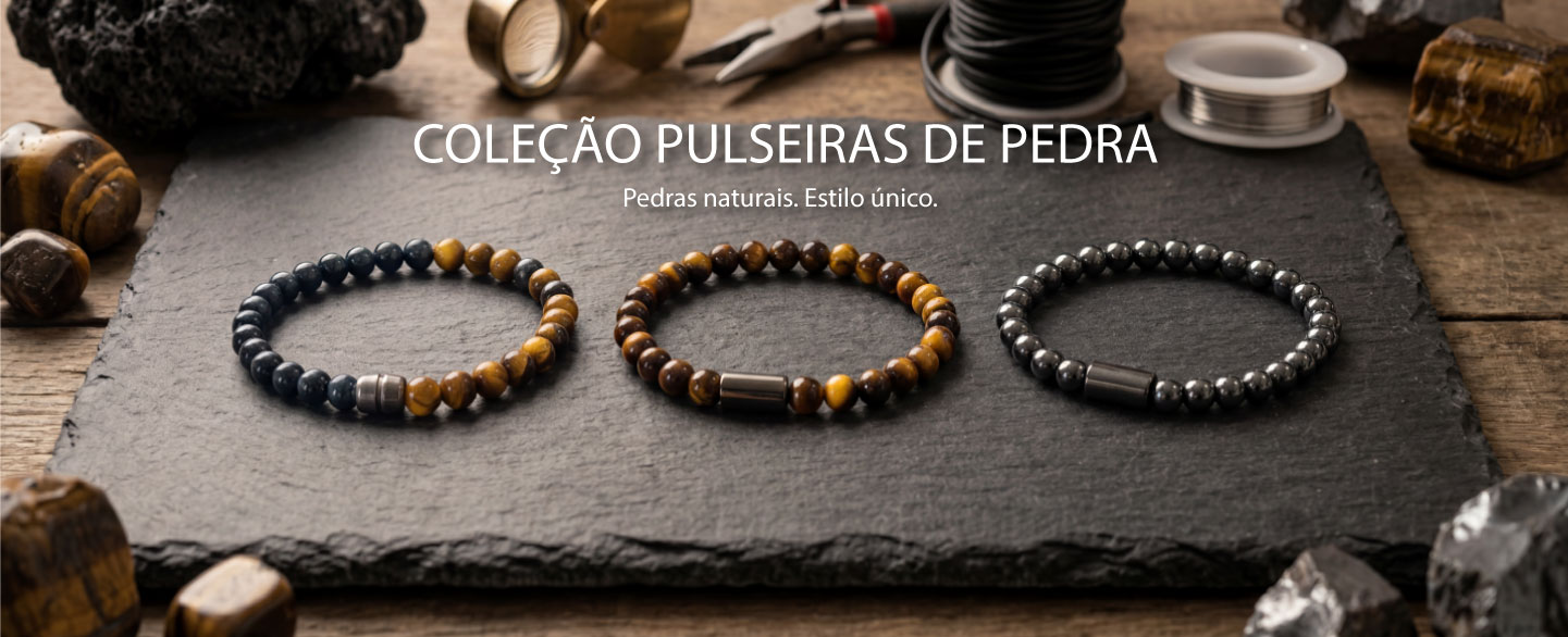 Pulseiras de Pedra