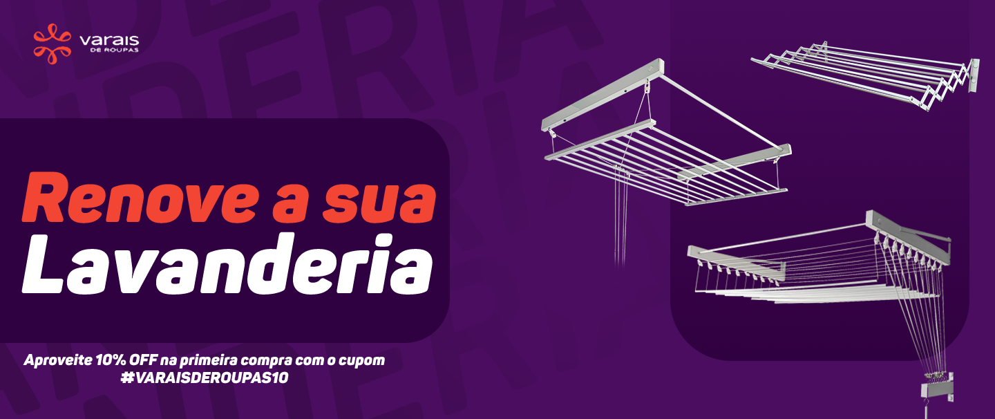 Renove sua lavanderia