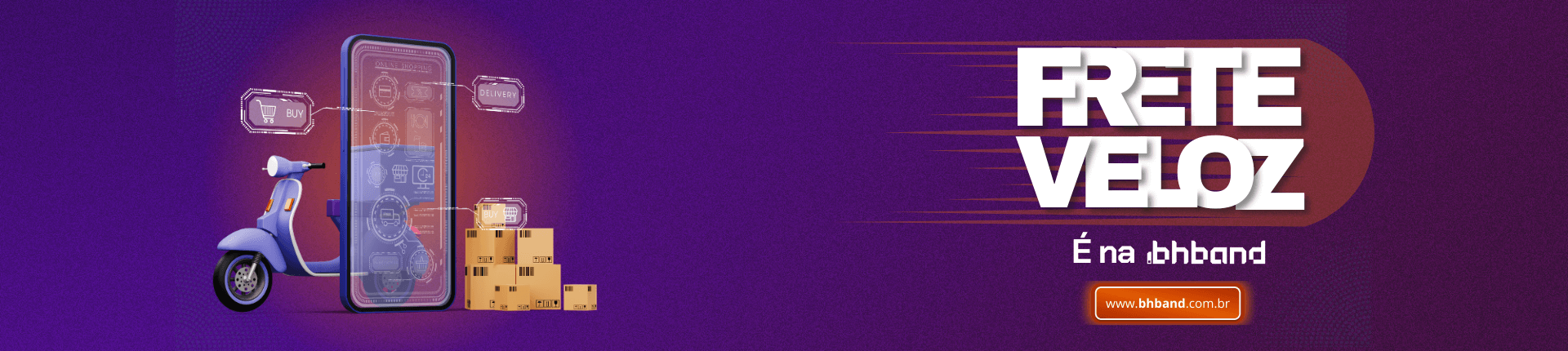 Banner frete veloz
