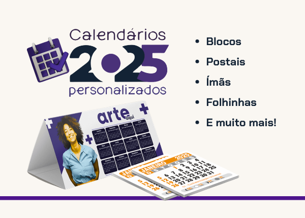 Banner Calendários mobile
