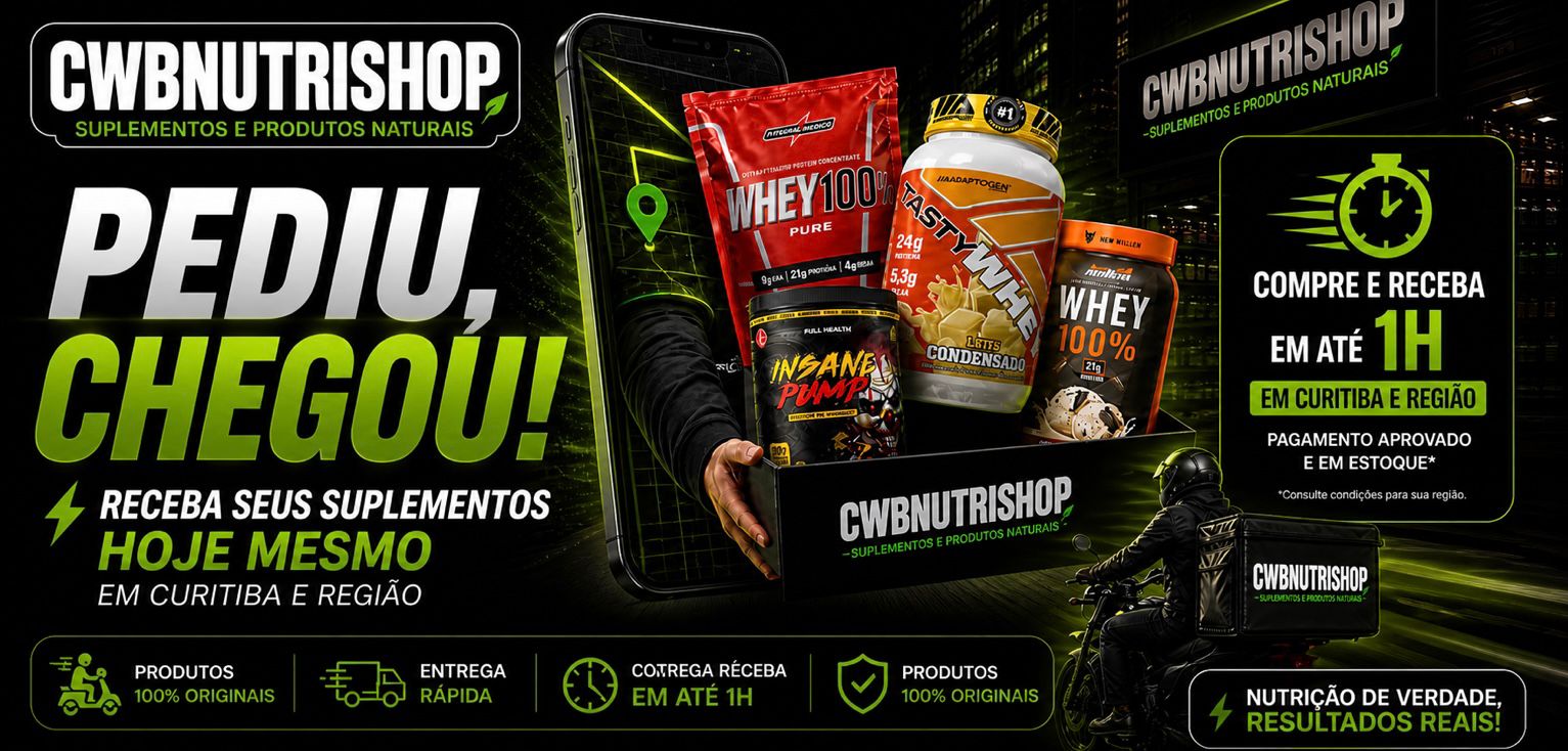 Banner Pediu Chegou entrega imediata!