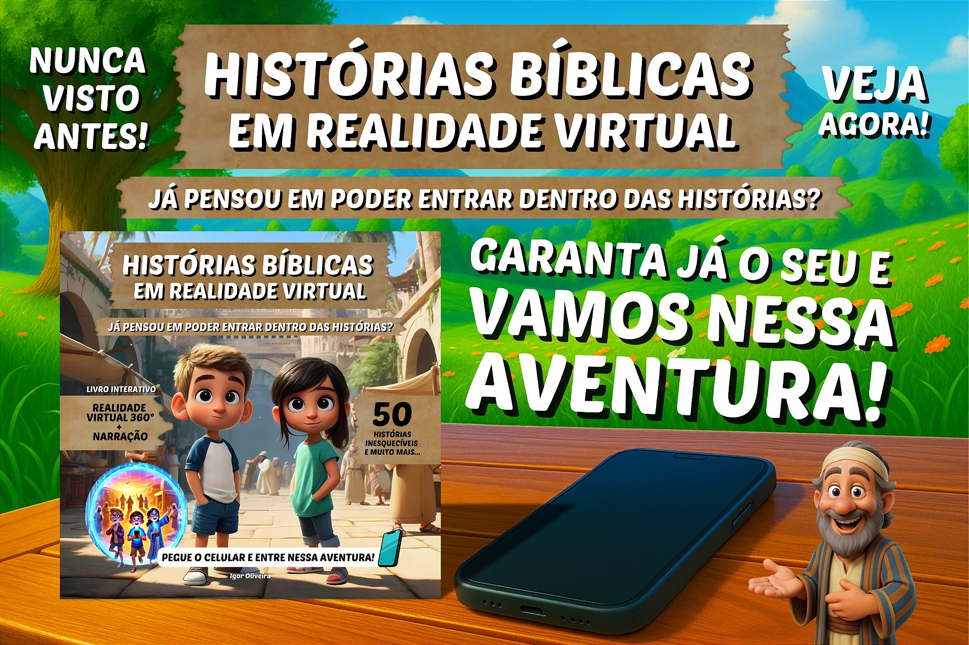 HISTÓRIAS BÍBLICAS EM REALIDADE VIRTUAL