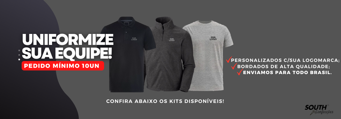 Personalize seu uniforme