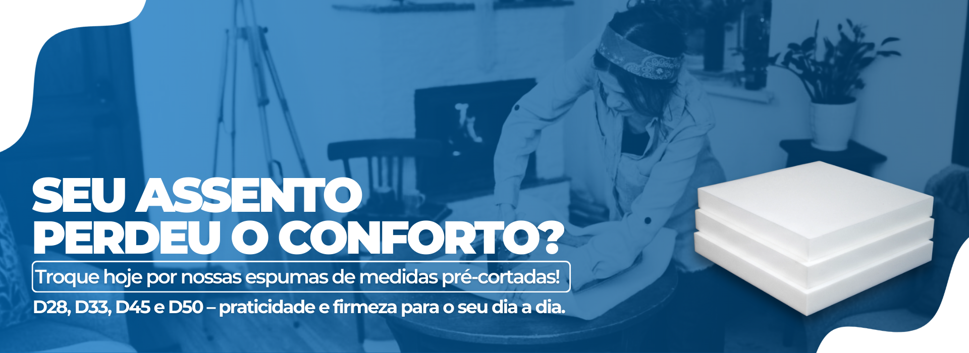 Espumas para assento