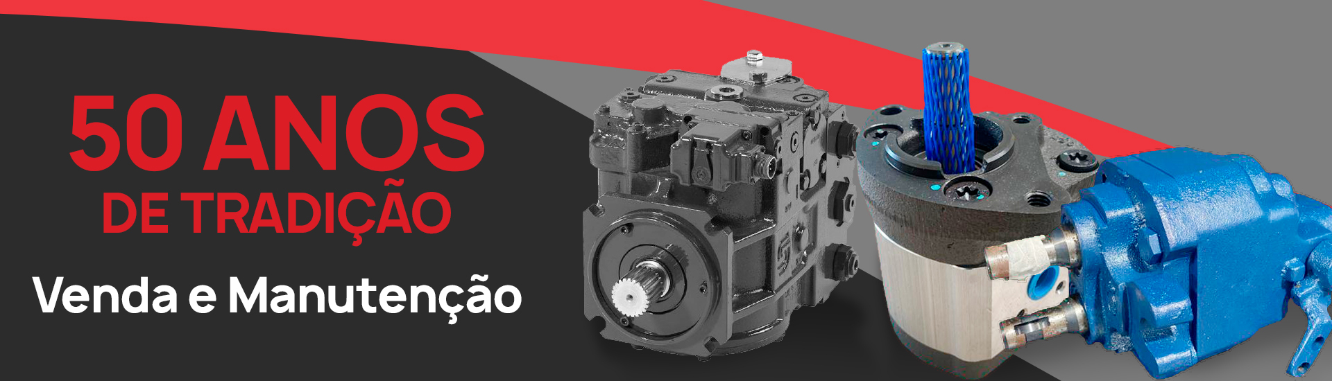 50 anos de tradição | Venda e Manutenção de Bombas Hidráulicas