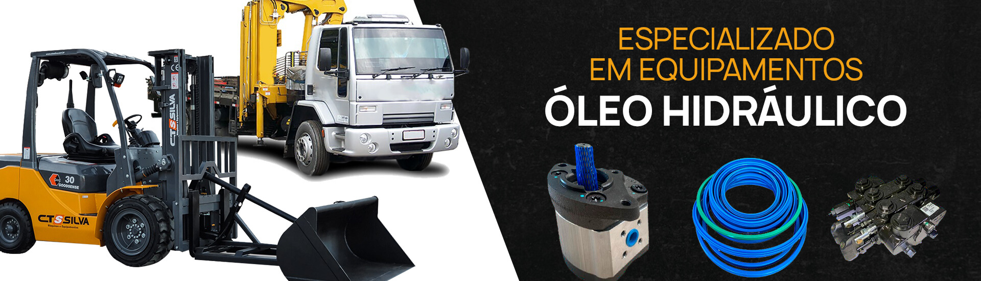 Somos especializados em equipamentos óleo hidráulicos!