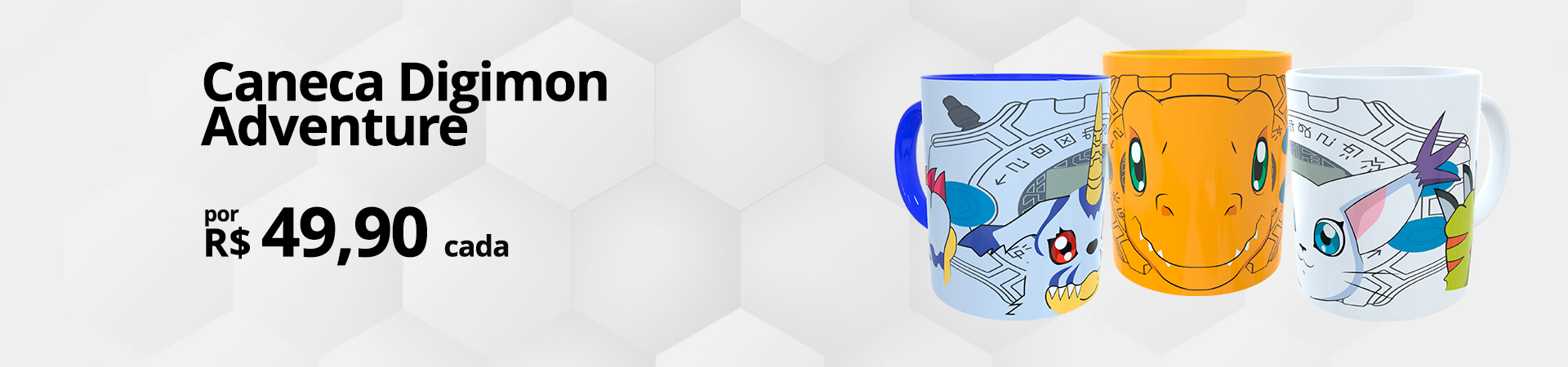 Canecas Digimon