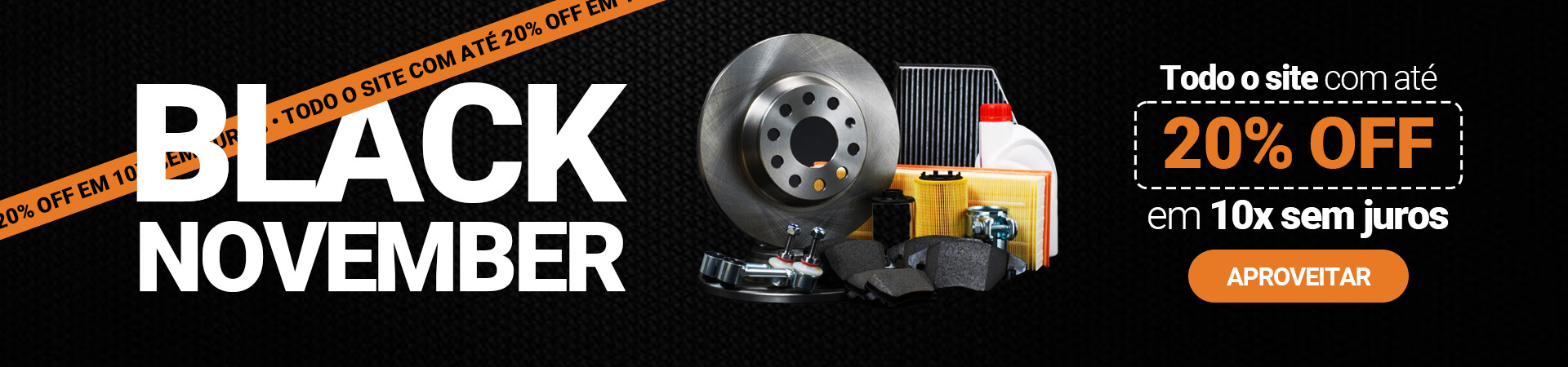 Black November - Até 20% OFF