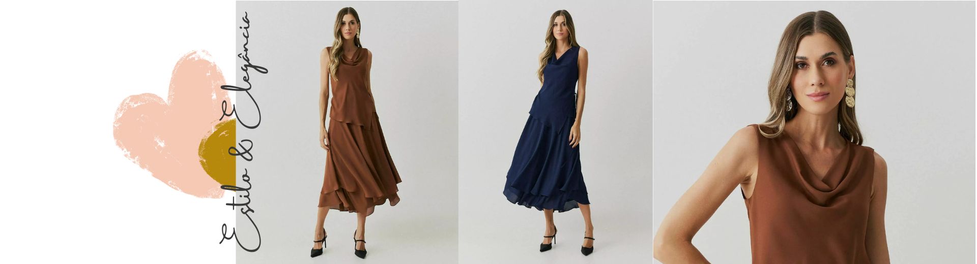 Conjunto Regata e Saia Alfaiataria